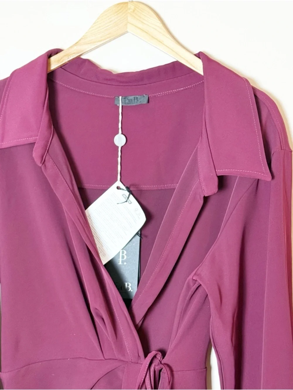 NWT Pia B. Concept Italian Wrap Romper Dress - size M - Picture 3 of 10